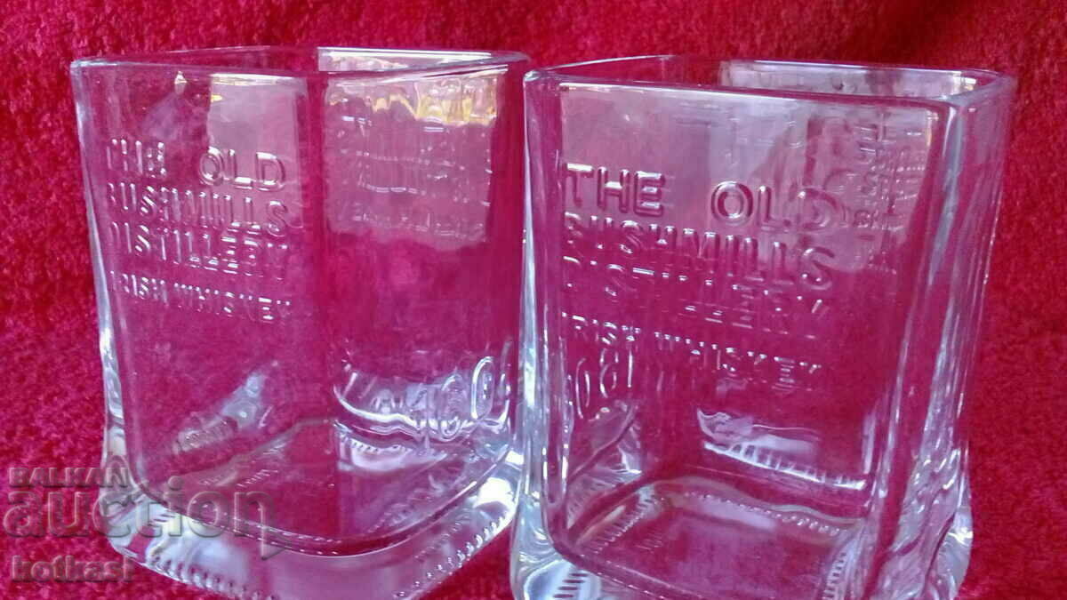 Δημοπρασία Πολλά 2 ποτήρια ουίσκι BUSHMILLS Δημοπρασία Πολλά 2 ποτήρια ουίσκι BUSHMILLS