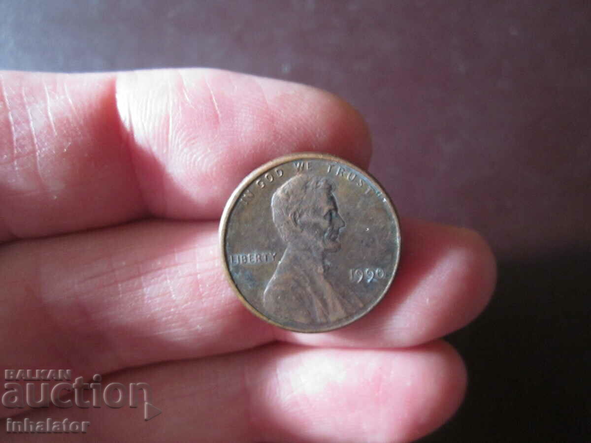 1990 1 cent USA