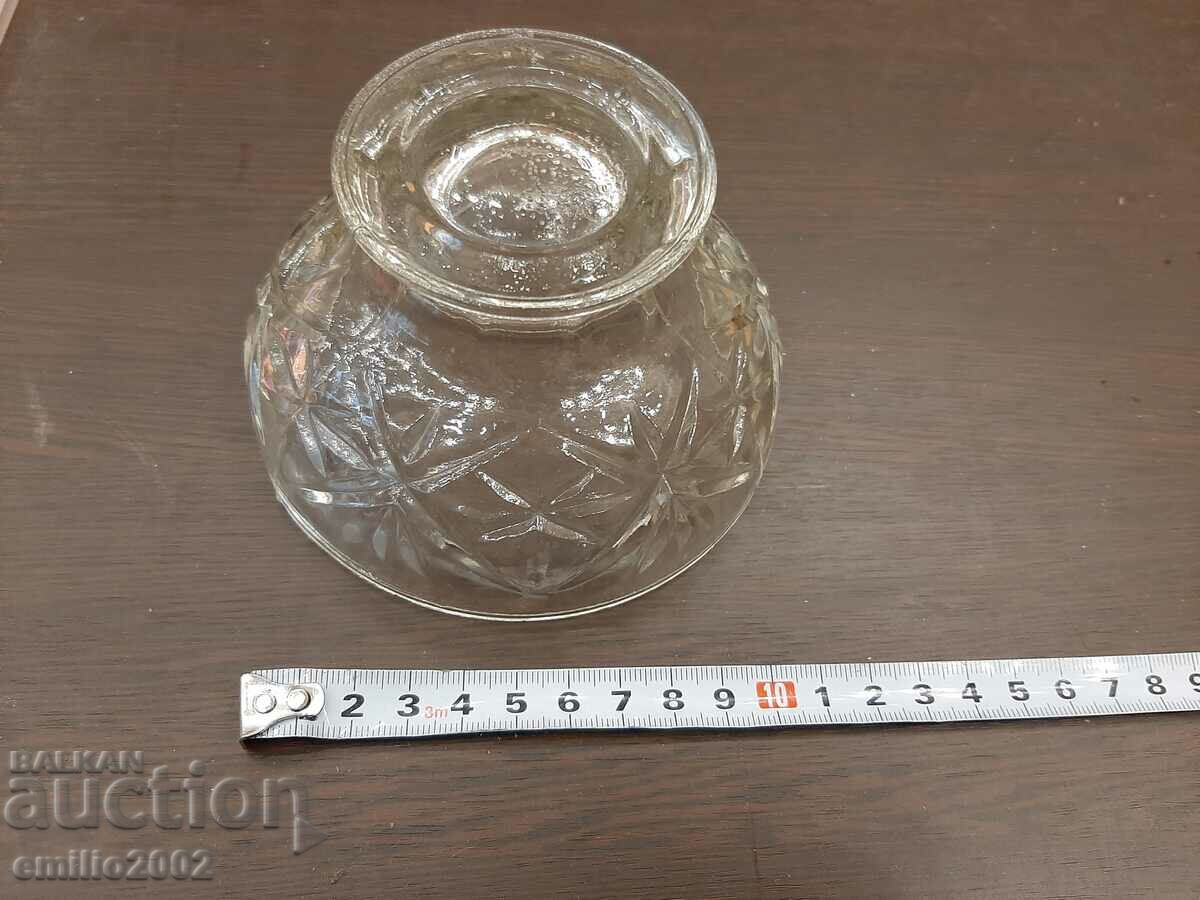 Δημοπρασία Γυάλινη μπομπονιέρα ρετρό κοινωνική Δημοπρασία Γυάλινη μπομπονιέρα ρετρό κοινωνική