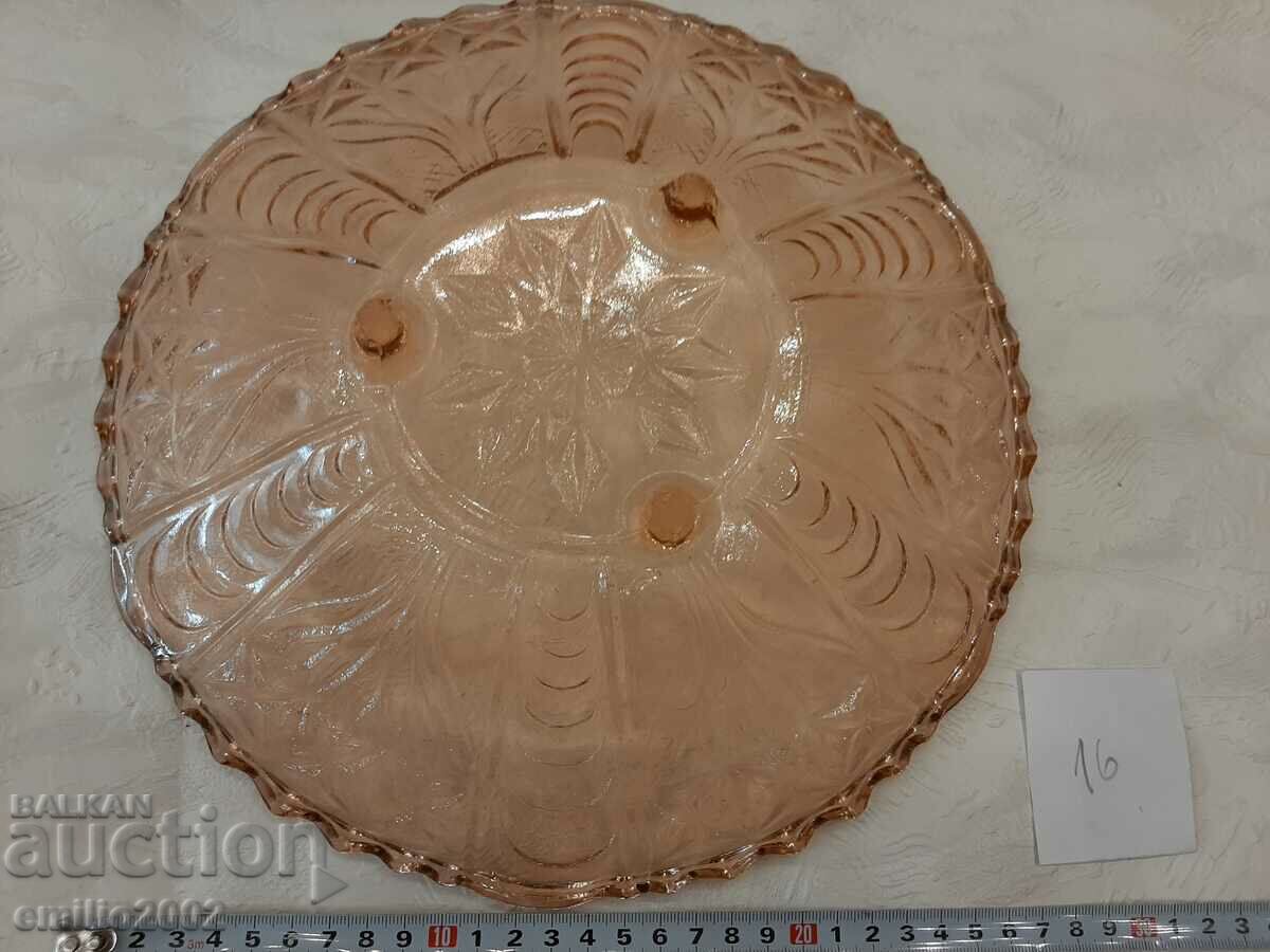 Auction Glass fruit bowl retro social 16 Auction Glass fruit bowl retro social 16