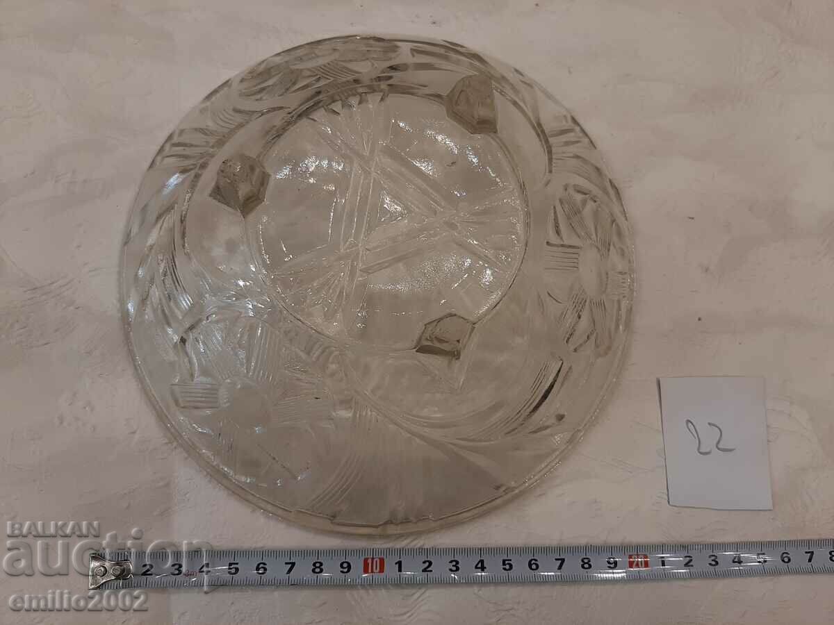 Auction Glass fruit bowl retro soc 22 Auction Glass fruit bowl retro soc 22