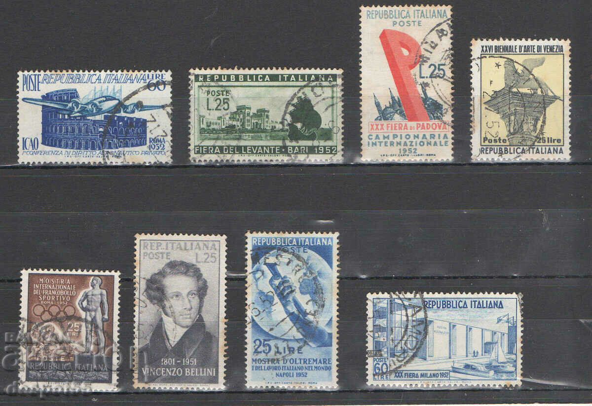 1952. Italy. Stamp set. with price 1.50 BGN | € 0.77 1952. Italy. Stamp set. with price 1.50 BGN | € 0.77