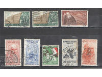 1952. Италия. Сет от клеймовани марки.