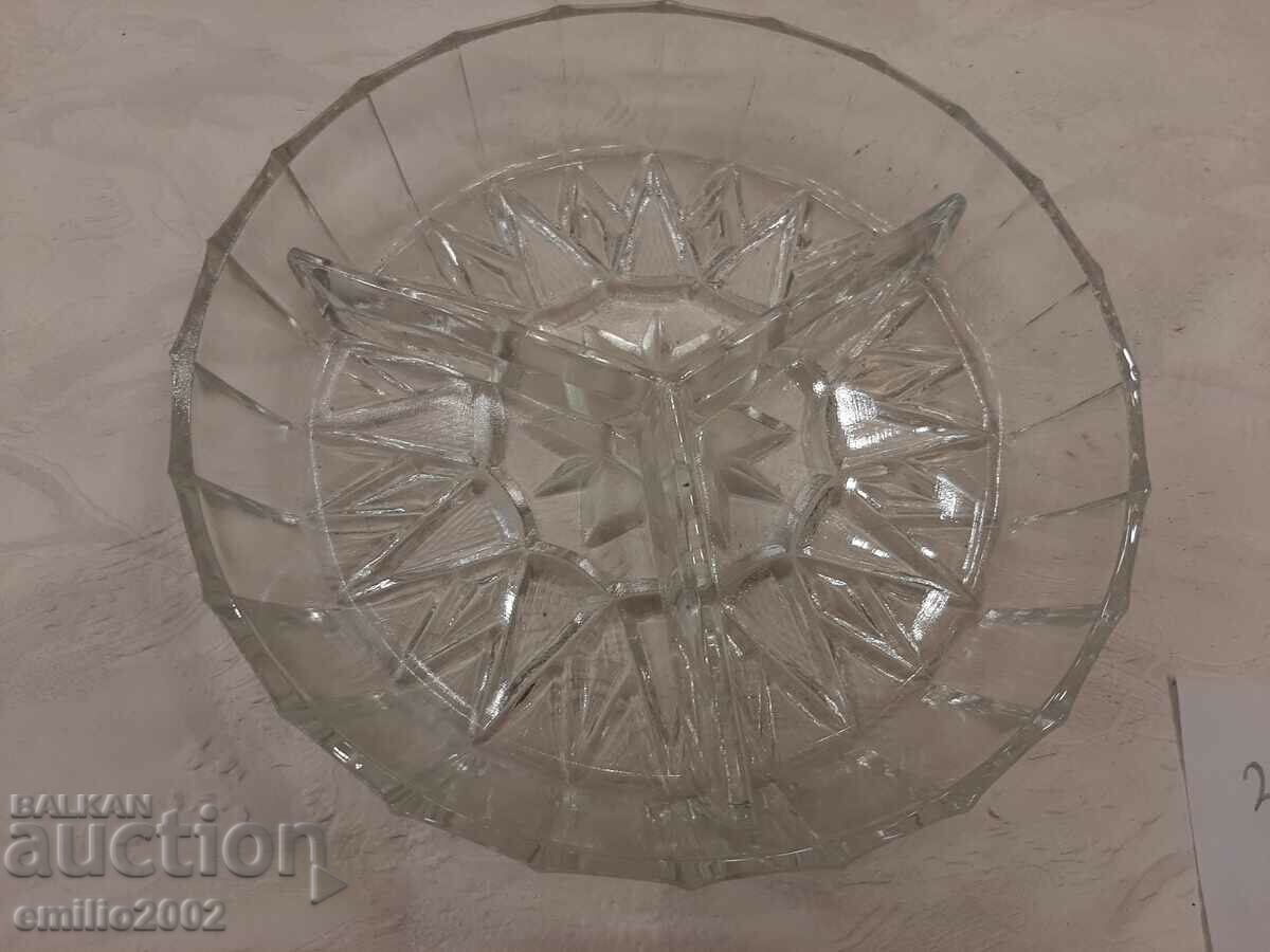 Fructera din sticlă retro soc 31 cu preț 9.00 BGN | € 4.60 Fructera din sticlă retro soc 31 cu preț 9.00 BGN | € 4.60