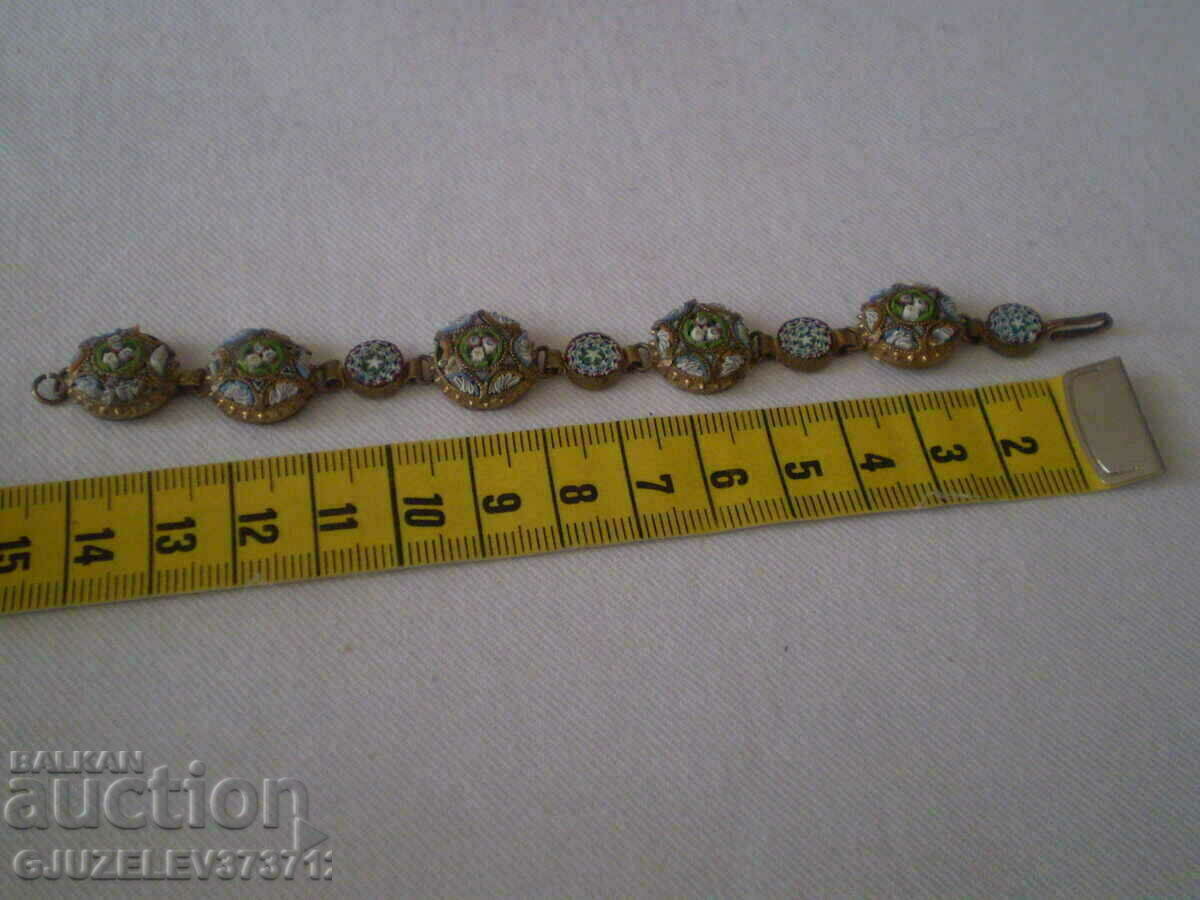 Antique Bracelet Venetian Mosaic Italy with price 70.00 BGN | € 35.79 Antique Bracelet Venetian Mosaic Italy with price 70.00 BGN | € 35.79