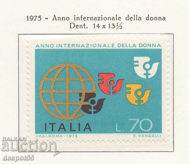 1975. Ιταλία. Διεθνές Έτος Γυναικών.