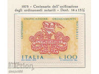 1975. Italia. 100 de ani de organizații juridice italiene.