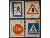 Германия 1971 Пътни знаци MNH