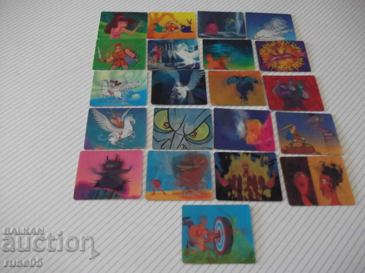 Lot of 21 pcs. 3D cards from "McDonald's" with price 100.00 BGN | € 51.13 Lot of 21 pcs. 3D cards from "McDonald's" with price 100.00 BGN | € 51.13