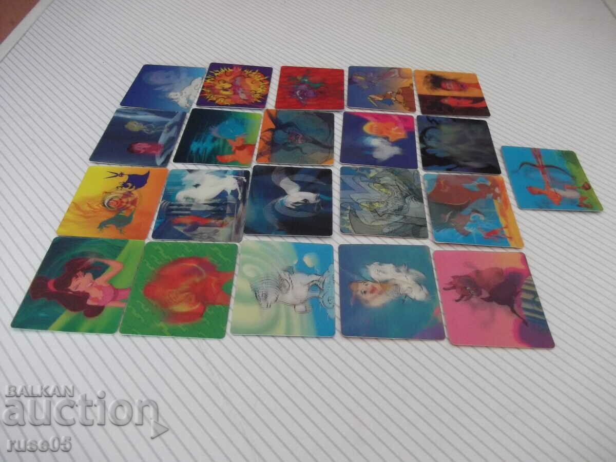 Auction Lot of 21 pcs. 3D cards from "McDonald's" Auction Lot of 21 pcs. 3D cards from "McDonald's"