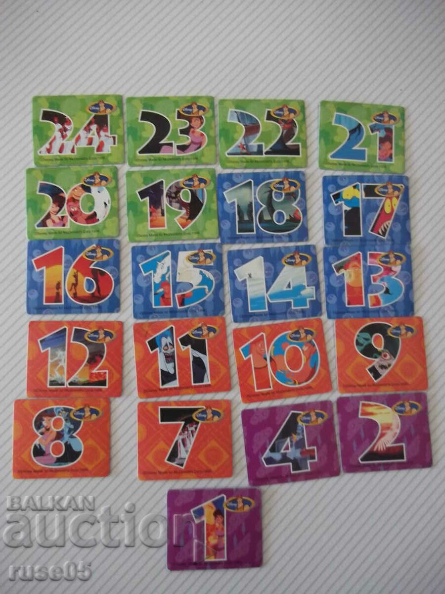 Lot of 21 pcs. 3D cards from "McDonald's" - 6 Lot of 21 pcs. 3D cards from "McDonald's" - 6
