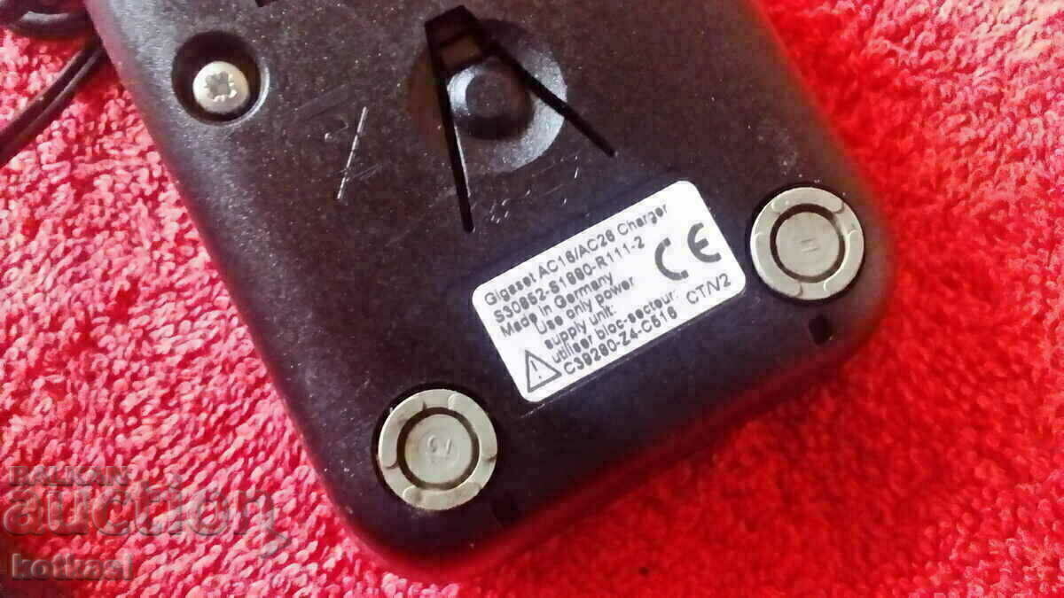 Παράδοση Παλιό σταθερό τηλέφωνο γραφείου σπιτιού SIMENS Gigaset