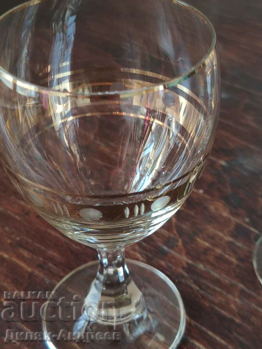 set of glass cups with price 14.00 BGN | € 7.16 set of glass cups with price 14.00 BGN | € 7.16