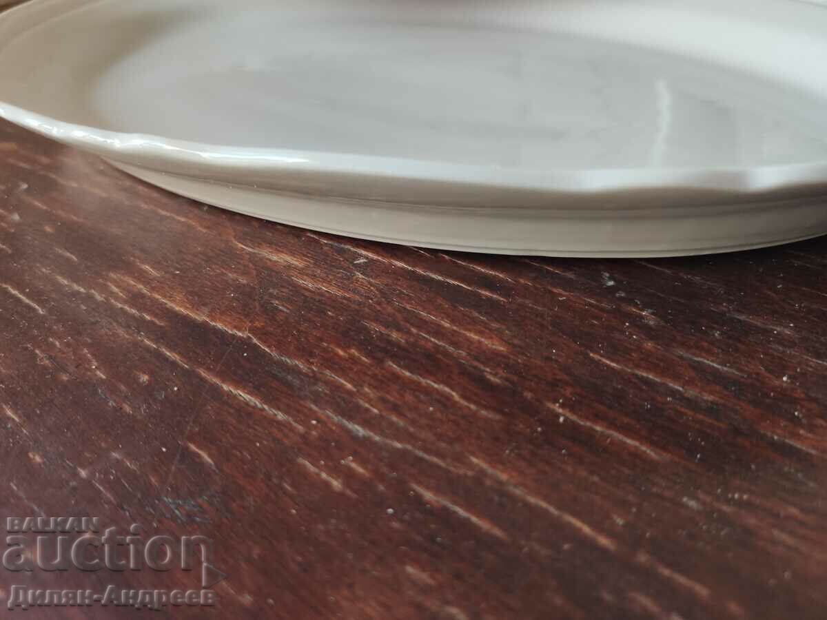 Auction porcelain tray Auction porcelain tray