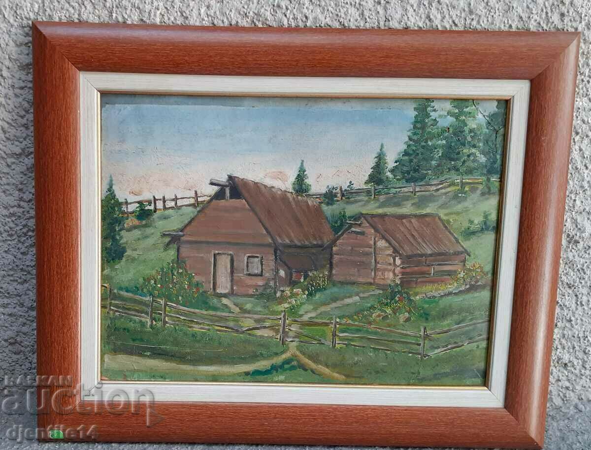 ζωγραφική, λάδι σε χαρτόνι με τιμή 230.00 BGN | € 117.60 ζωγραφική, λάδι σε χαρτόνι με τιμή 230.00 BGN | € 117.60