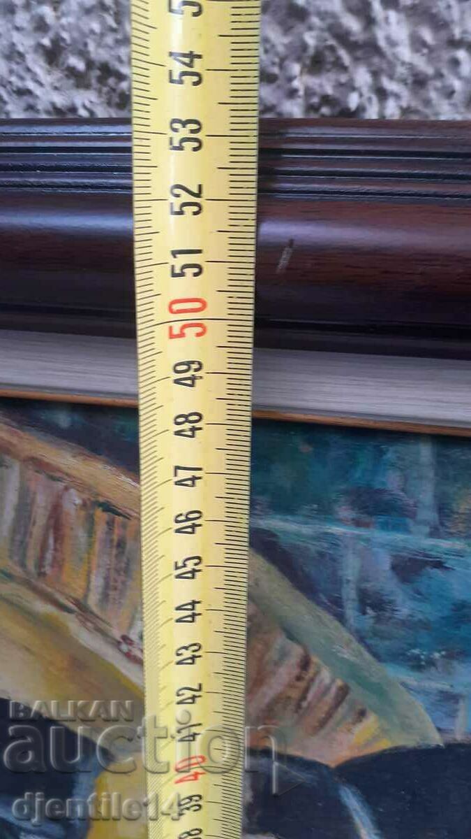 Delivery of painting, oil on cardboard Delivery of painting, oil on cardboard