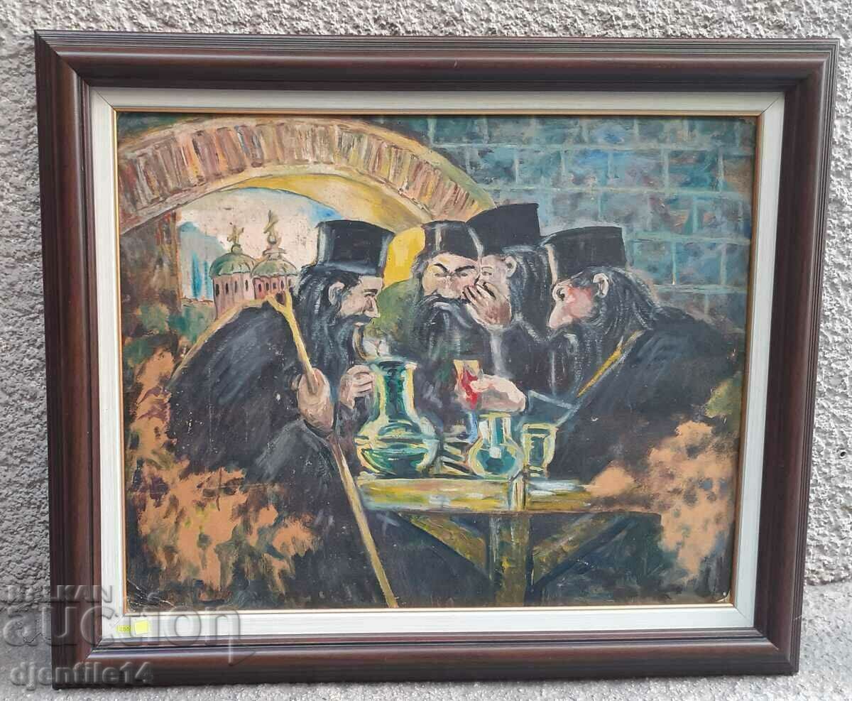 картина, масло на картон - 7 картина, масло на картон - 7