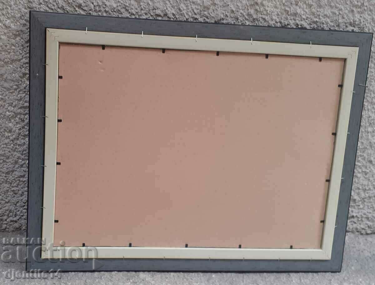 Аукцион картина, масло на картон Аукцион картина, масло на картон