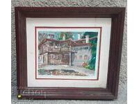 гваш на картон