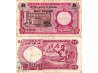 Нигерия 1 Паунд ND (1967) #4197