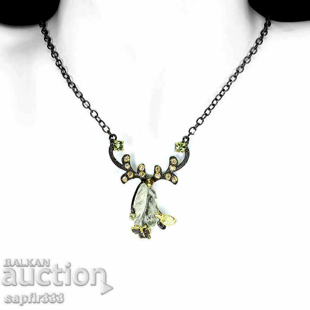 LUXURY DESIGNER NECKLACE HANDMADE ABSOLUTELY UNIQUE with price 510.00 BGN | € 260.76 LUXURY DESIGNER NECKLACE HANDMADE ABSOLUTELY UNIQUE with price 510.00 BGN | € 260.76