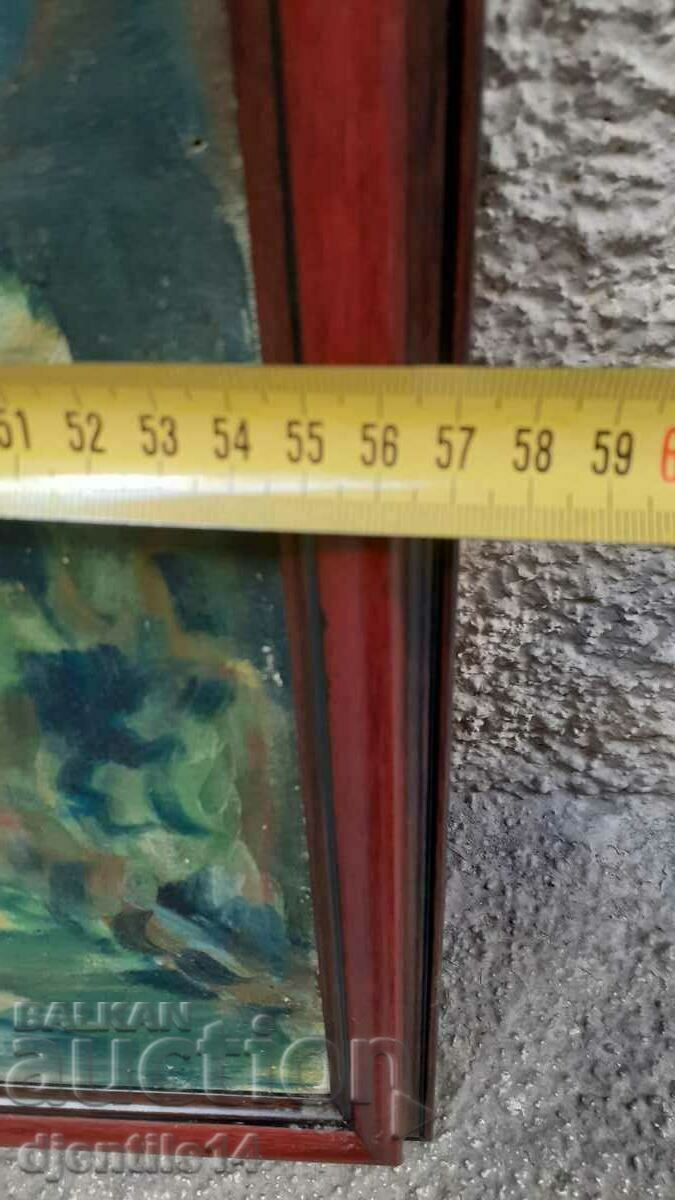 Delivery of painting, oil on canvas Delivery of painting, oil on canvas