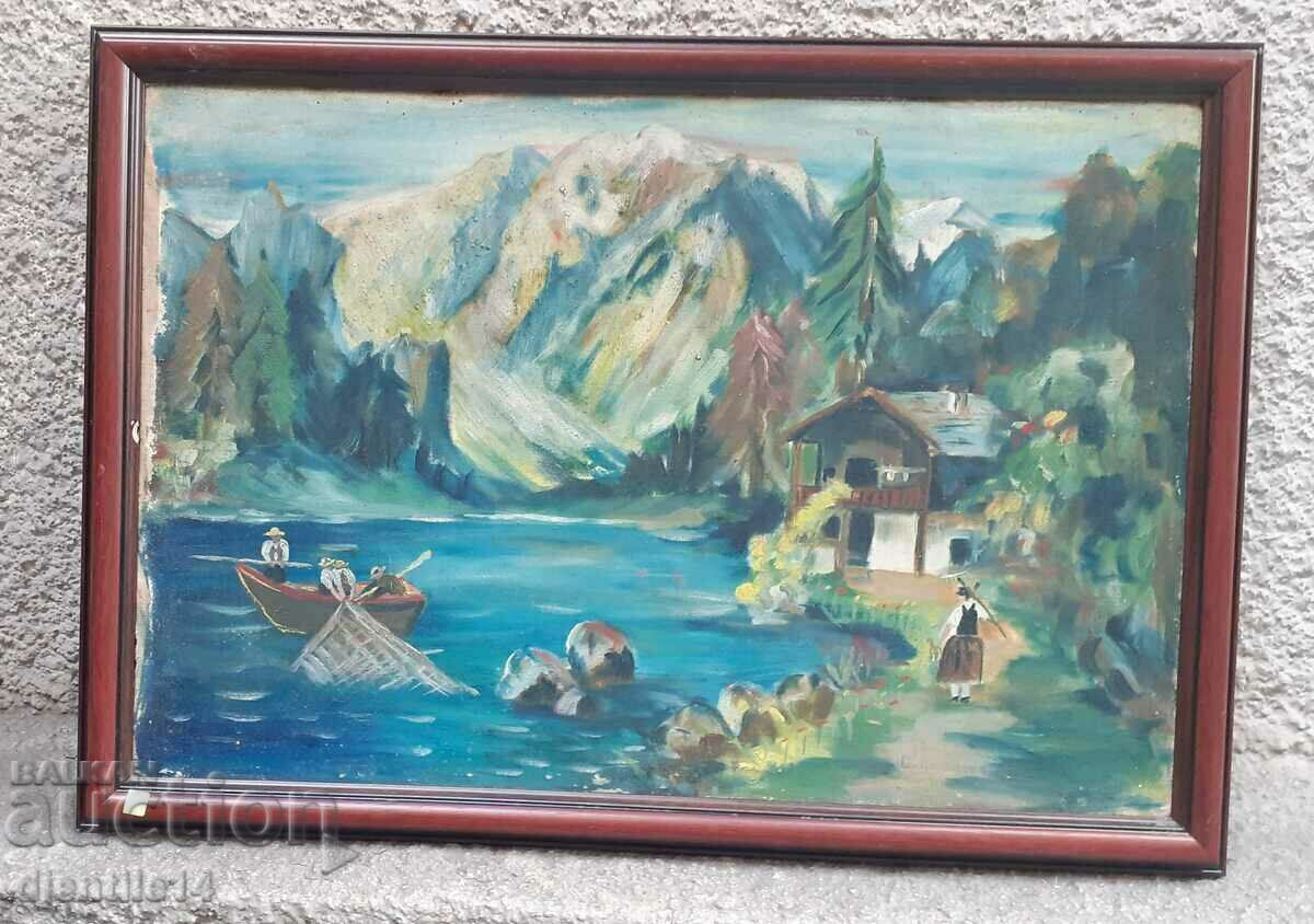 картина, масло-платно картина, масло-платно