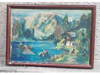 картина, масло-платно