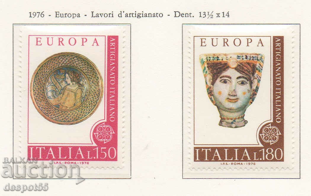 1976. Ιταλία. Ευρώπη - Χειροτεχνία.