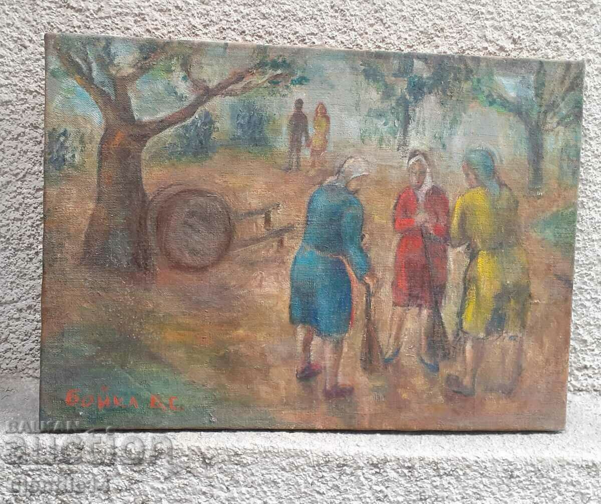 картина, масло-платно картина, масло-платно