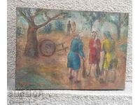 картина, масло-платно