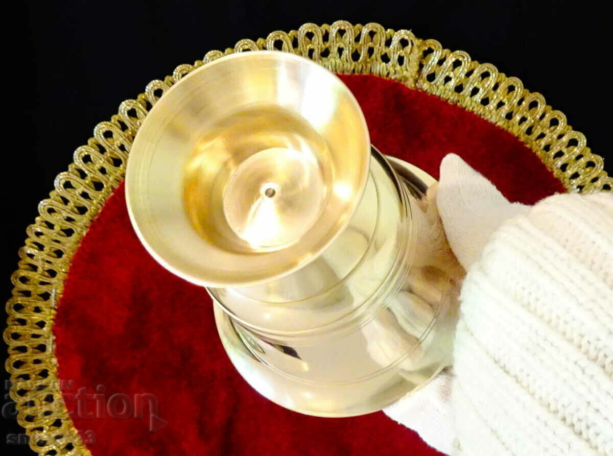 Auction Bronze wine glass, goblet 200 ml Auction Bronze wine glass, goblet 200 ml