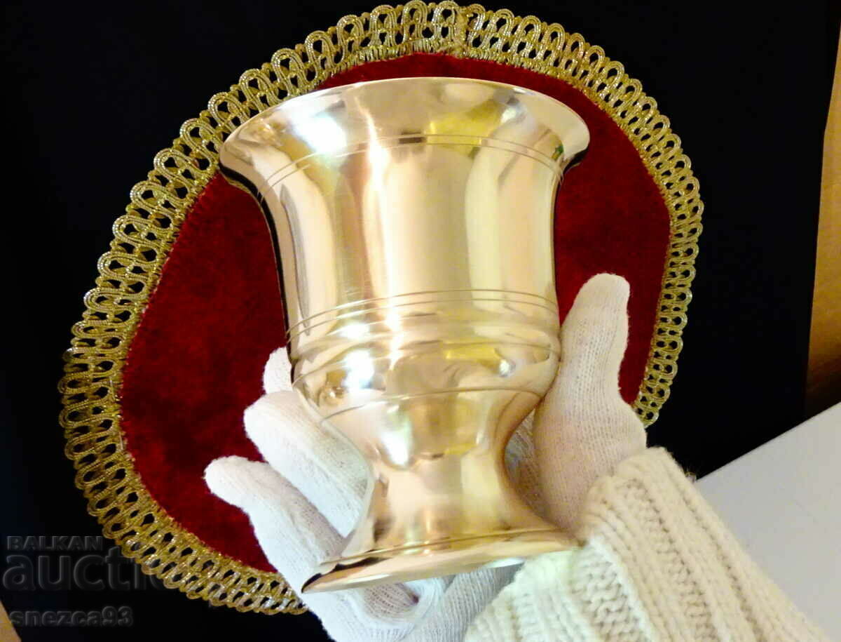 Delivery of Bronze wine glass, goblet 200 ml Delivery of Bronze wine glass, goblet 200 ml