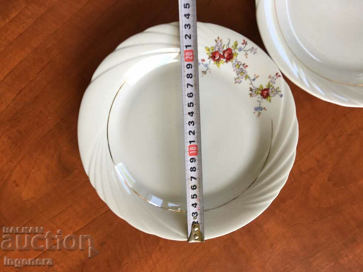 Auction PORCELAIN PLATE RELIEF BULGARIA-2 PCS Auction PORCELAIN PLATE RELIEF BULGARIA-2 PCS