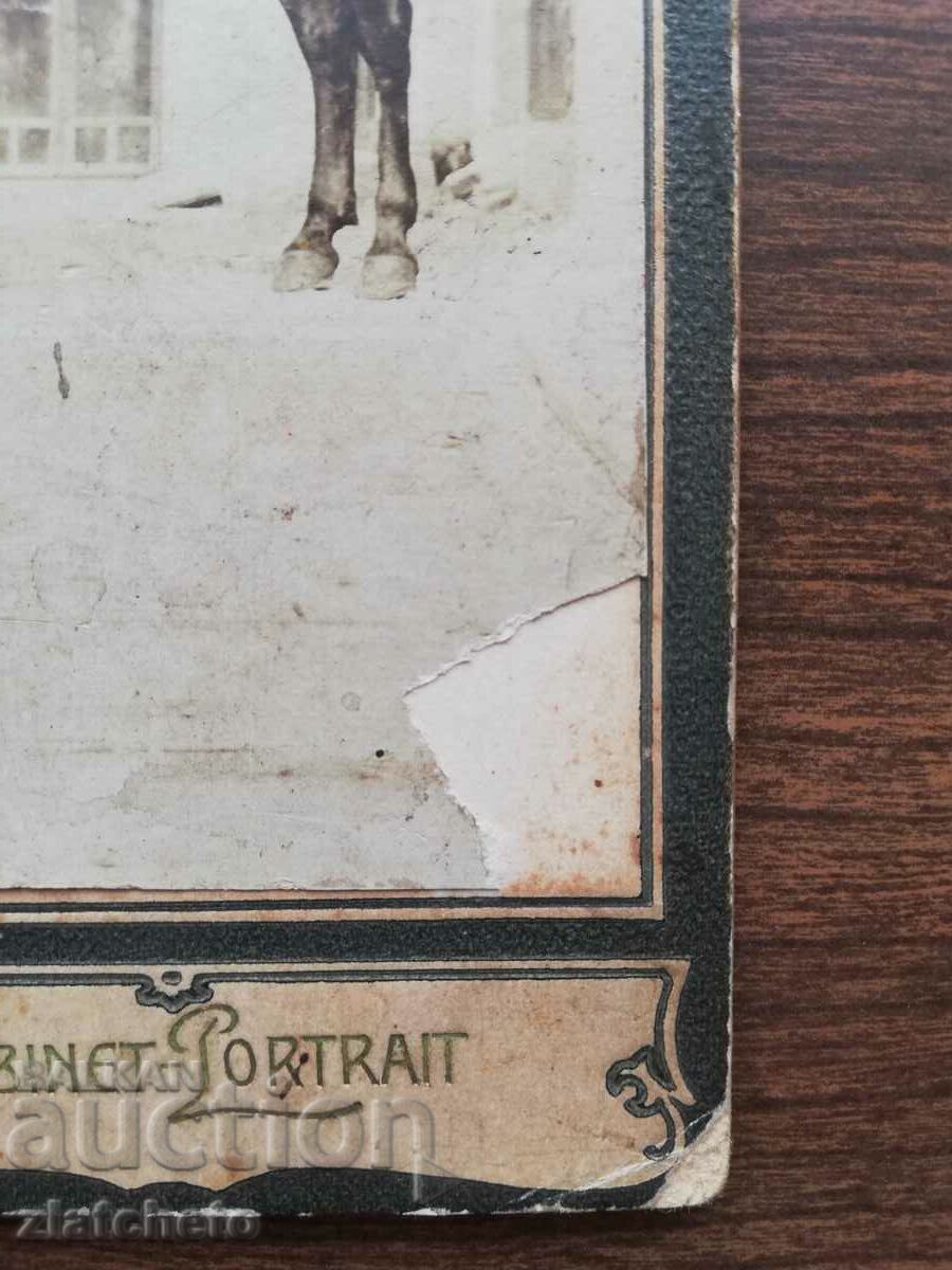 Auction Old cardboard photo - Auction Old cardboard photo -