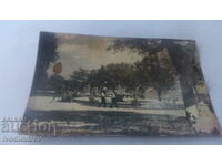 Пощенска картичка Варна Приморската градина 1930