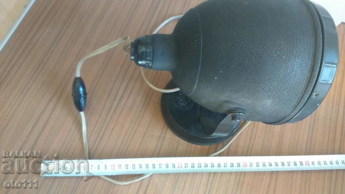 OLD RUSSIAN LAMP, SPOTLIGHT, LANTERN- WORKS with price 35.00 BGN | € 17.90