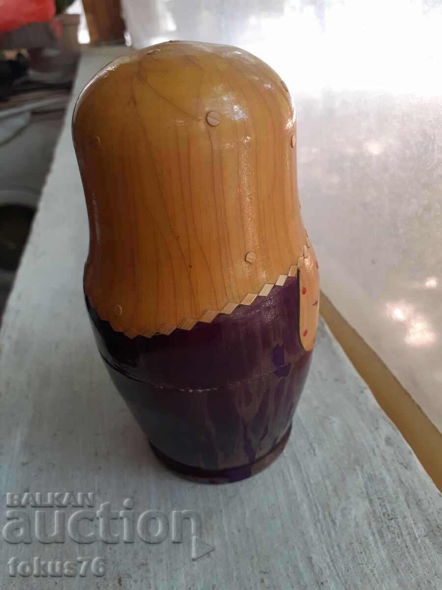 Παράδοση Παλιά ρώσικη κούκλα matryoshka με ένθετο 7 τεμαχίων Παράδοση Παλιά ρώσικη κούκλα matryoshka με ένθετο 7 τεμαχίων