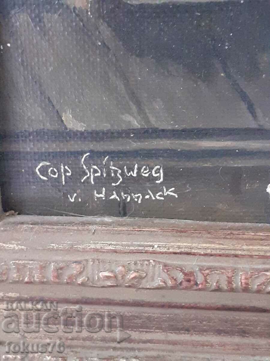 Auction Oil painting reproduction by Carl SPITZWEG Auction Oil painting reproduction by Carl SPITZWEG