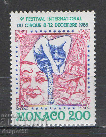 1983. Монако. 9-ти Международен цирков фестивал, Монако.