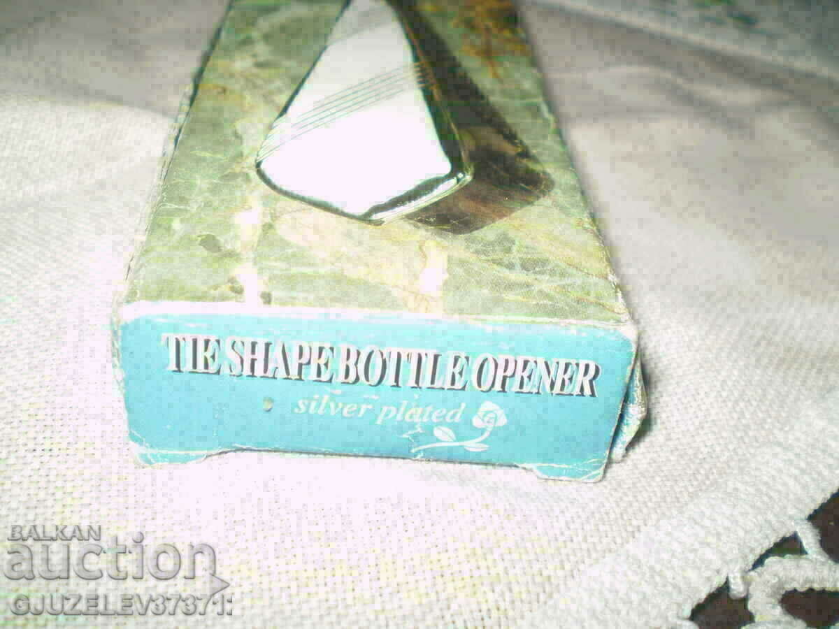 de colecție Vechi deschizător de cravate placat cu argint - 5