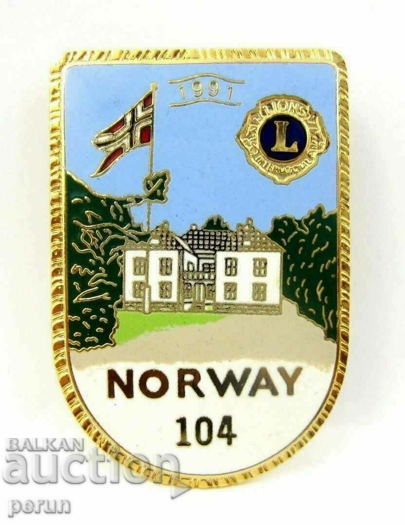 Аукцион Lions Club International -Лайънс Клуб-Значки-Рядкост