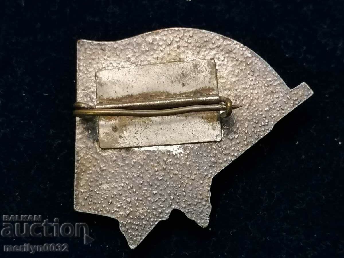 Badge active fighter against fascism badge - 5 Badge active fighter against fascism badge - 5