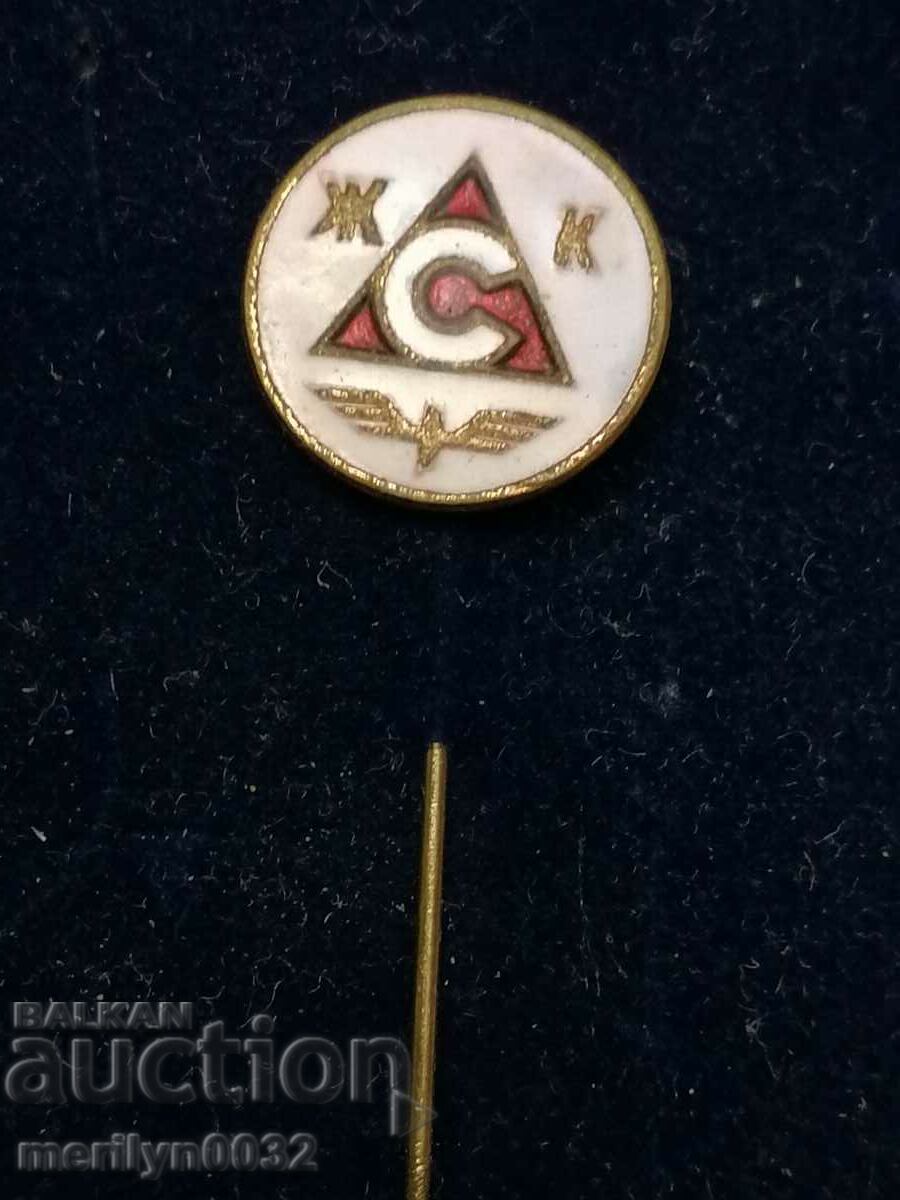 Σήμα σήματος ποδοσφαιρικού συλλόγου Σλάβια με τιμή 47.00 BGN | € 24.03 Σήμα σήματος ποδοσφαιρικού συλλόγου Σλάβια με τιμή 47.00 BGN | € 24.03