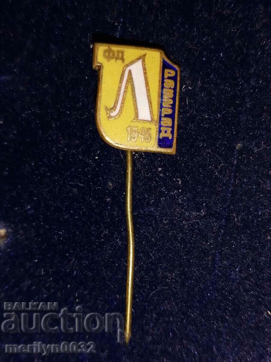 Badge badge of football club Ludogorets Razgrad with price 47.00 BGN | € 24.03