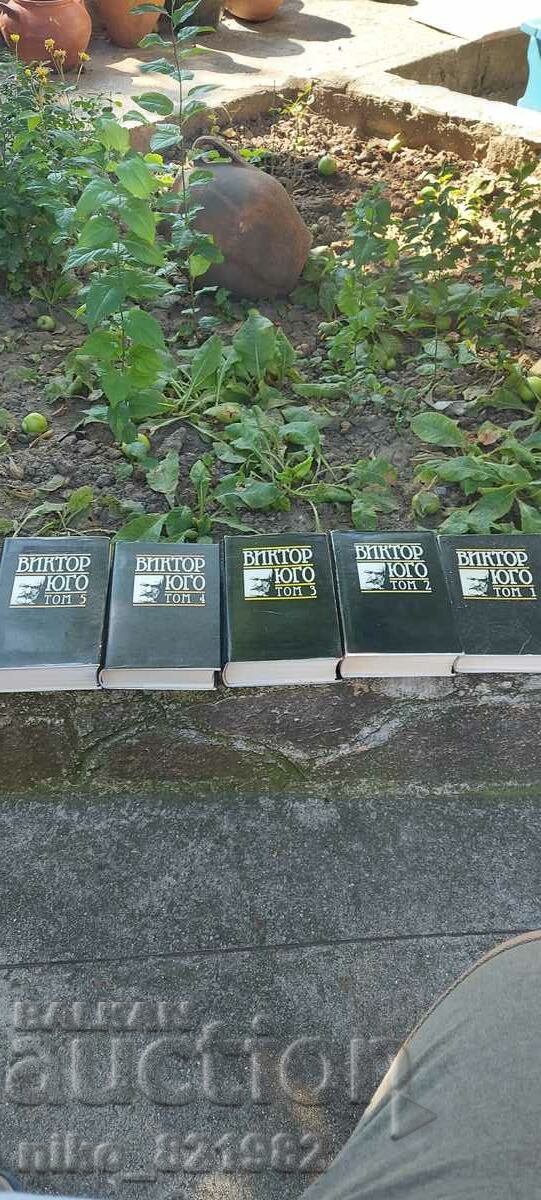 Victor Hugo 5 volumes with price 45.00 BGN | € 23.01 Victor Hugo 5 volumes with price 45.00 BGN | € 23.01