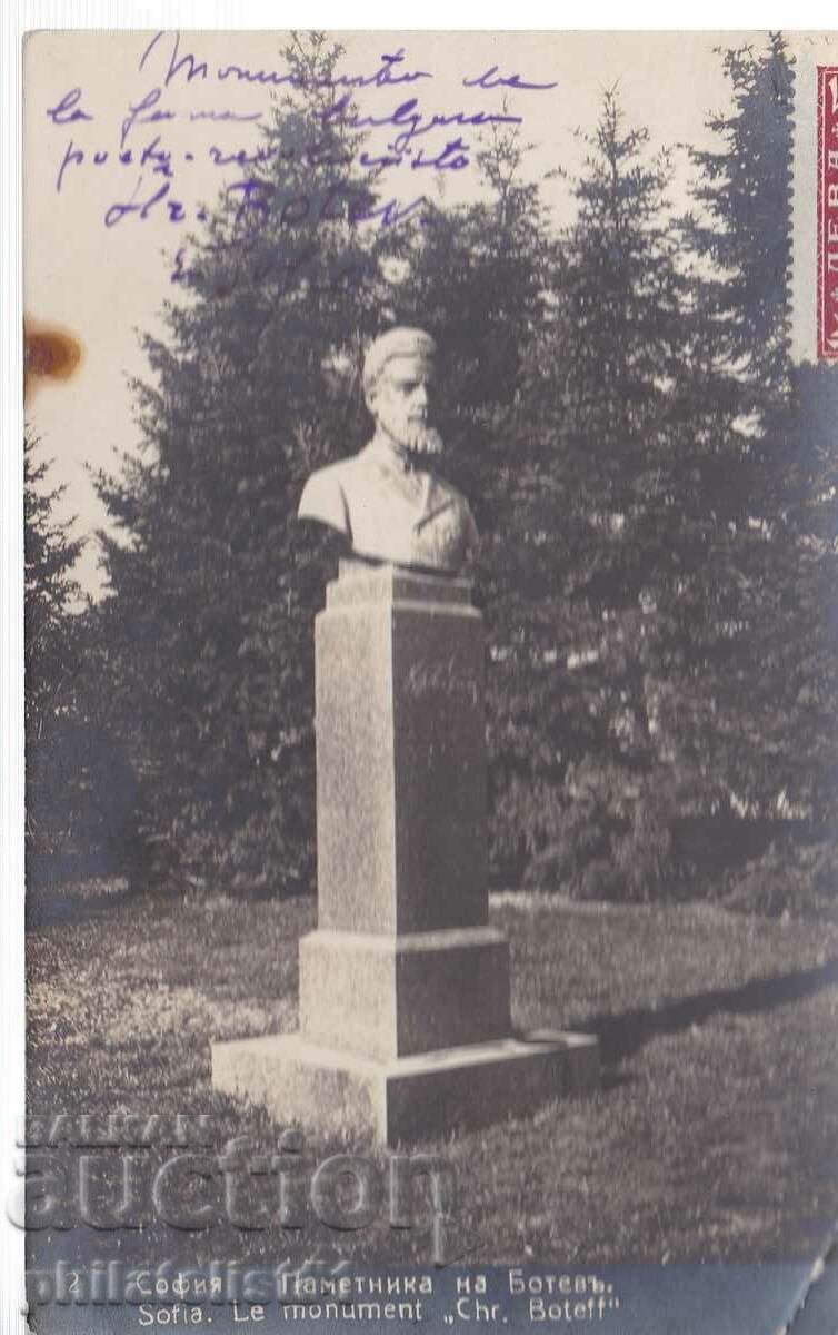 OLD SOFIA c.1930 BORIS GARDEN Monument to BOTEV 303