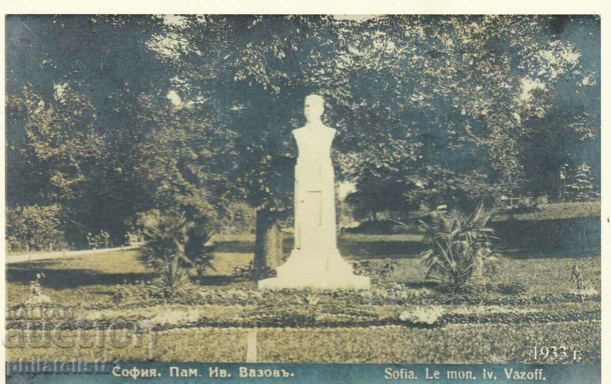 OLD SOFIA c.1930 BORIS GARDEN Monumentul lui BOTEV 304