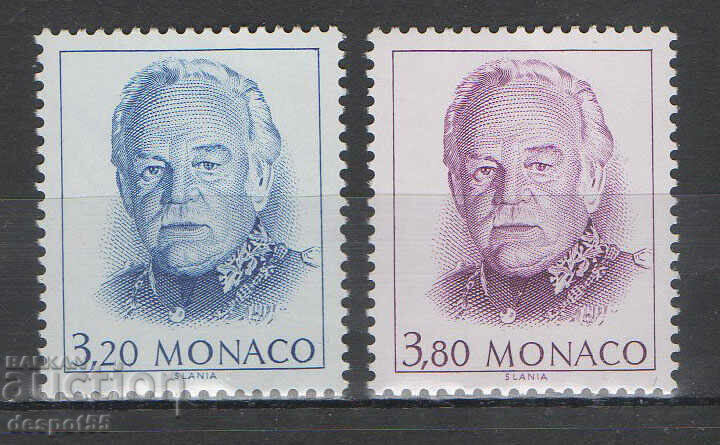 1990. Monaco. Prințul Rainier.