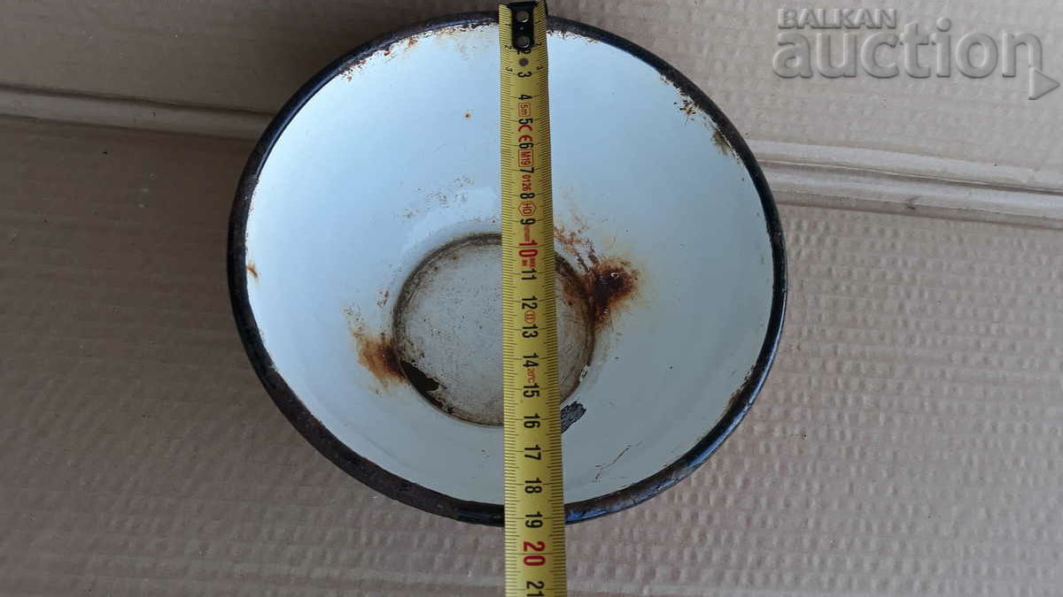 vintage ρετρό σμάλτο μπολ - 5 vintage ρετρό σμάλτο μπολ - 5